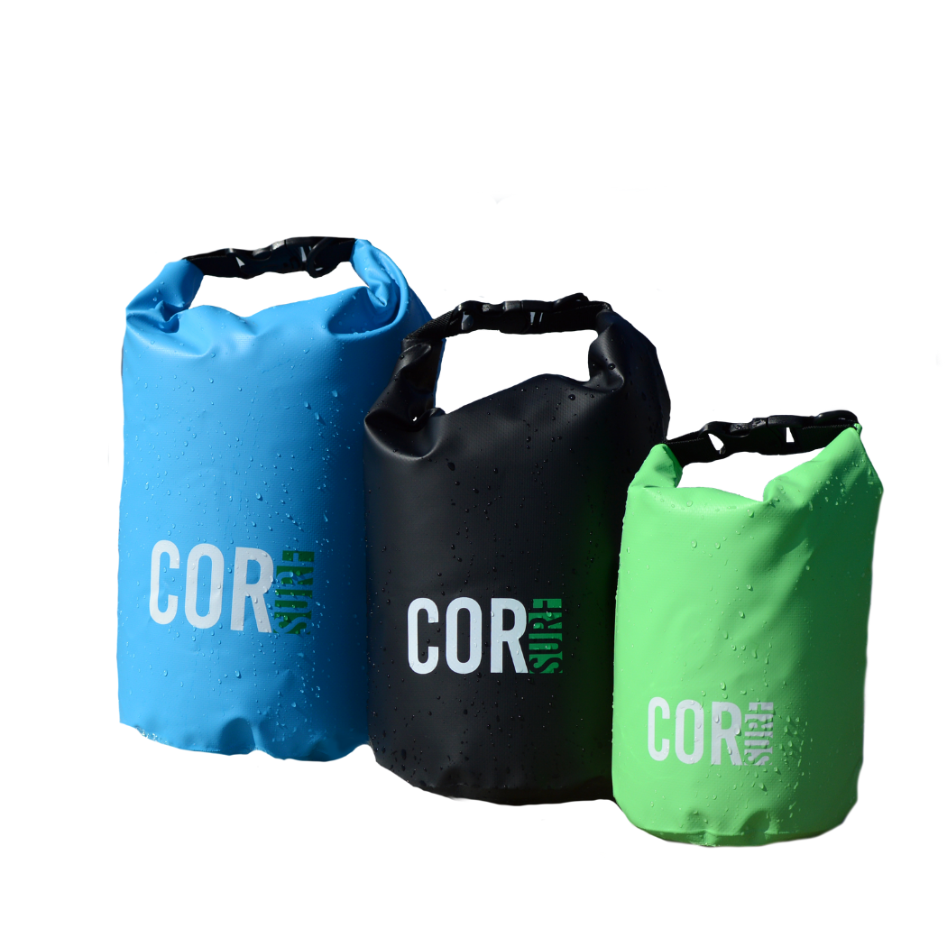 Cor Surf Floating Waterproof Dry Bag 3L/5L/10L Roll Top Sack Keeps Gear Dry for Kayaking, Rafting, Boating, Swimming, Camping, Hiking, Beach, Fishing
