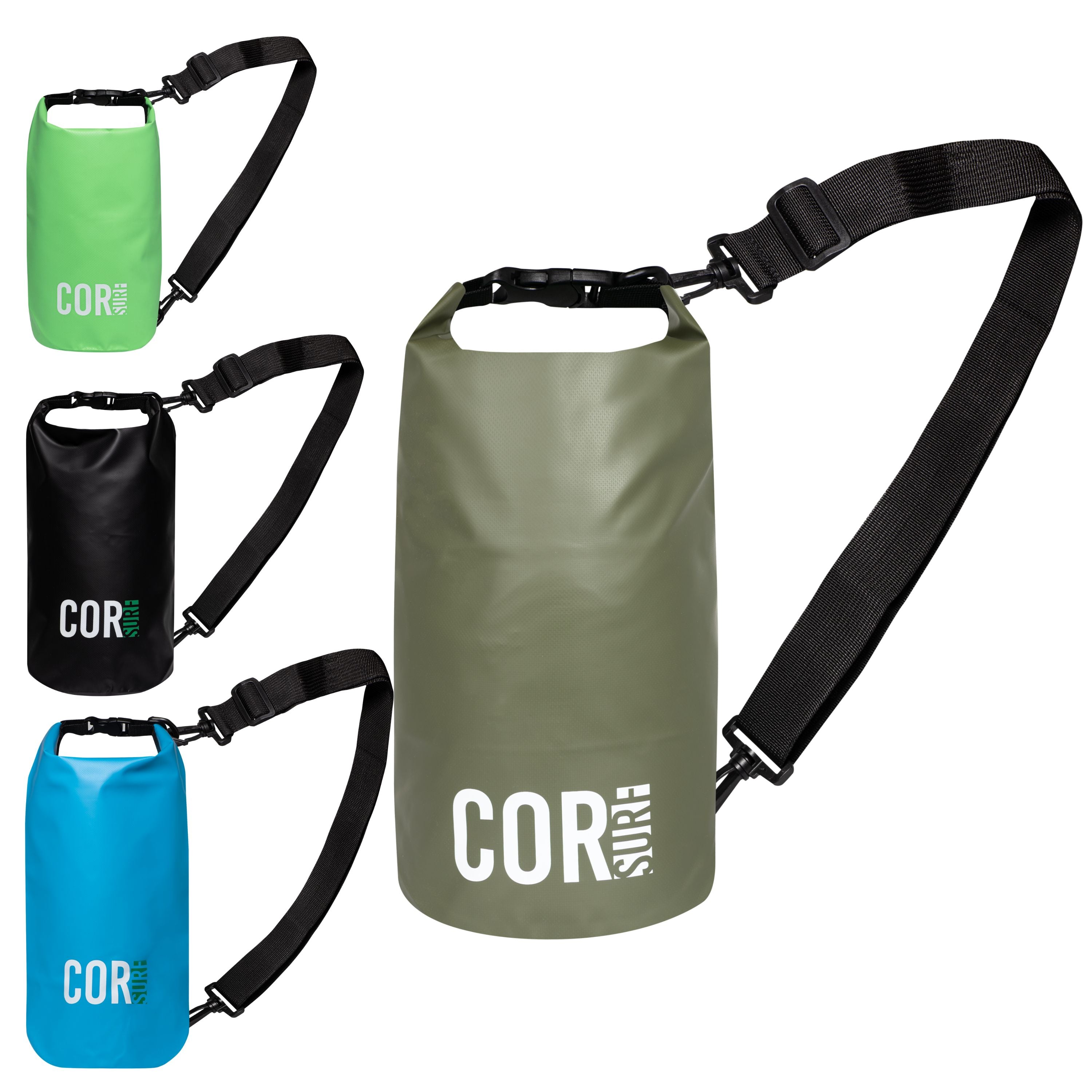 COR Surf Waterproof Dry Bag Lightweight Storage Bag Backpack for