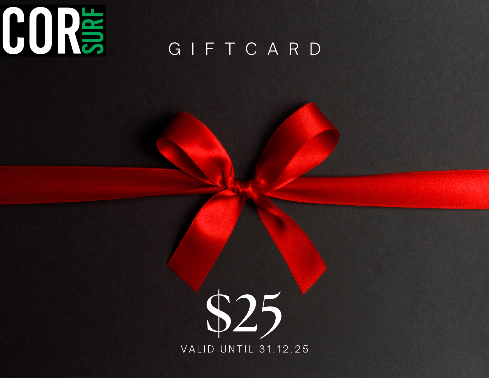 🎁 COR Surf E-Gift Card from $50-200 (100% off)