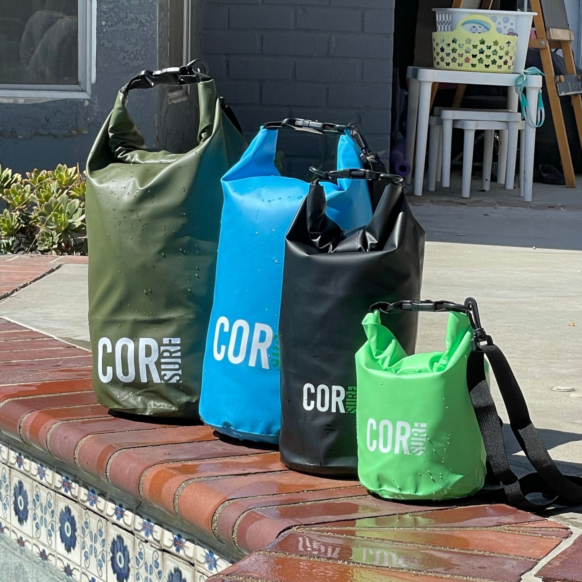 Dry Bags: 3L, 5L, 10L or 15L – COR Surf