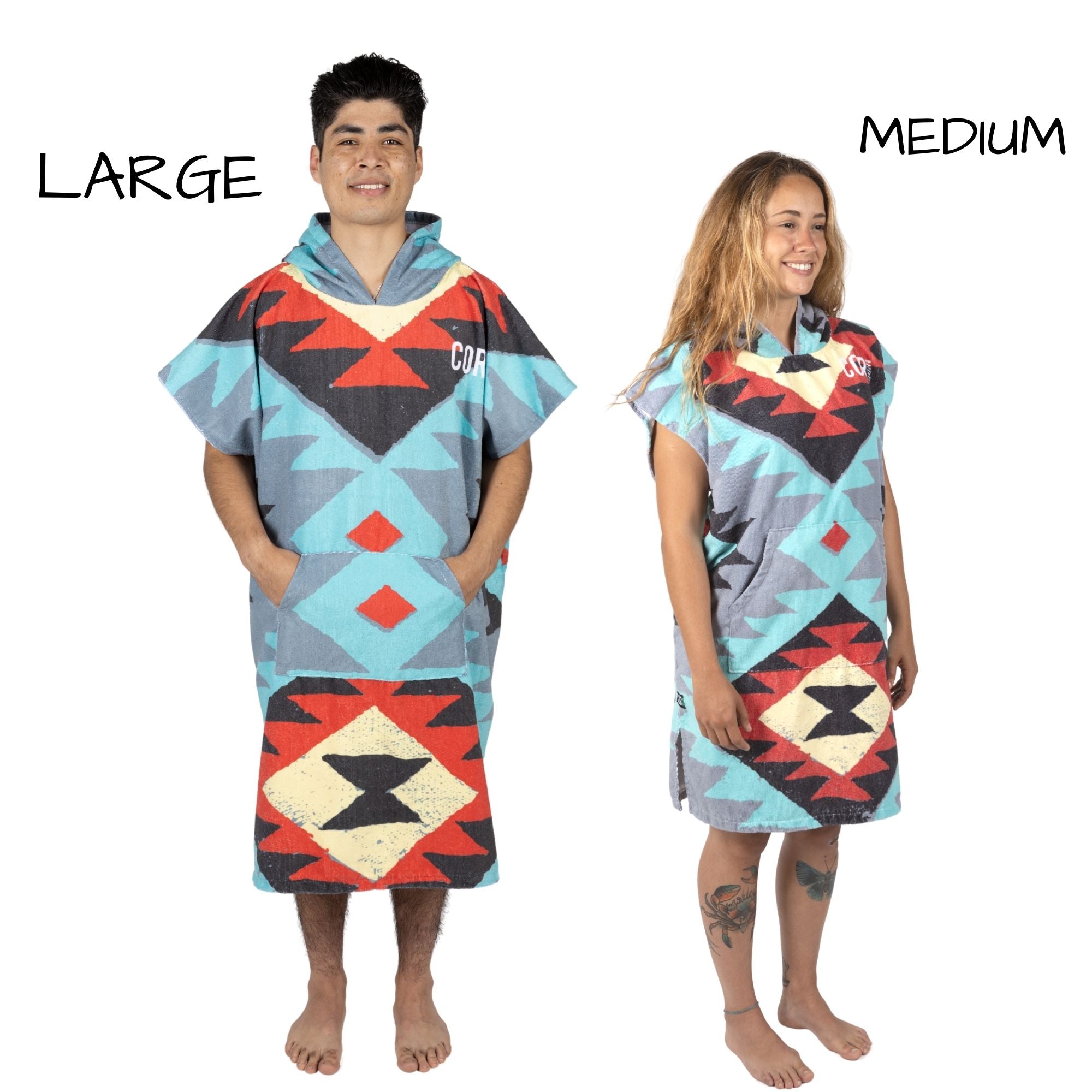 Terry surf poncho: advantages and disadvantages